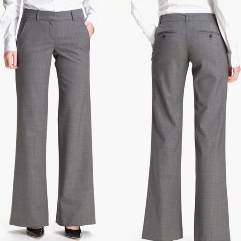 Theory Emery Wool Blend Tailored Pants